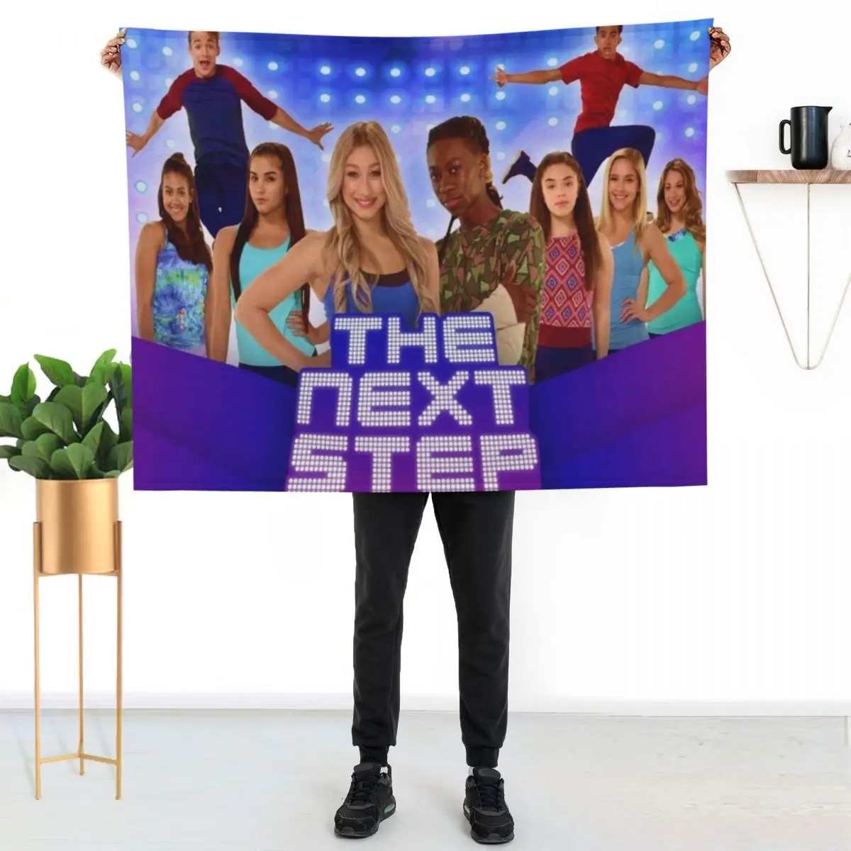 The Next Step Throw Blanket heavy to sleep bed plaid Giant Sofa Flannel Thermals For Travel Blankets For Sofas Blankets