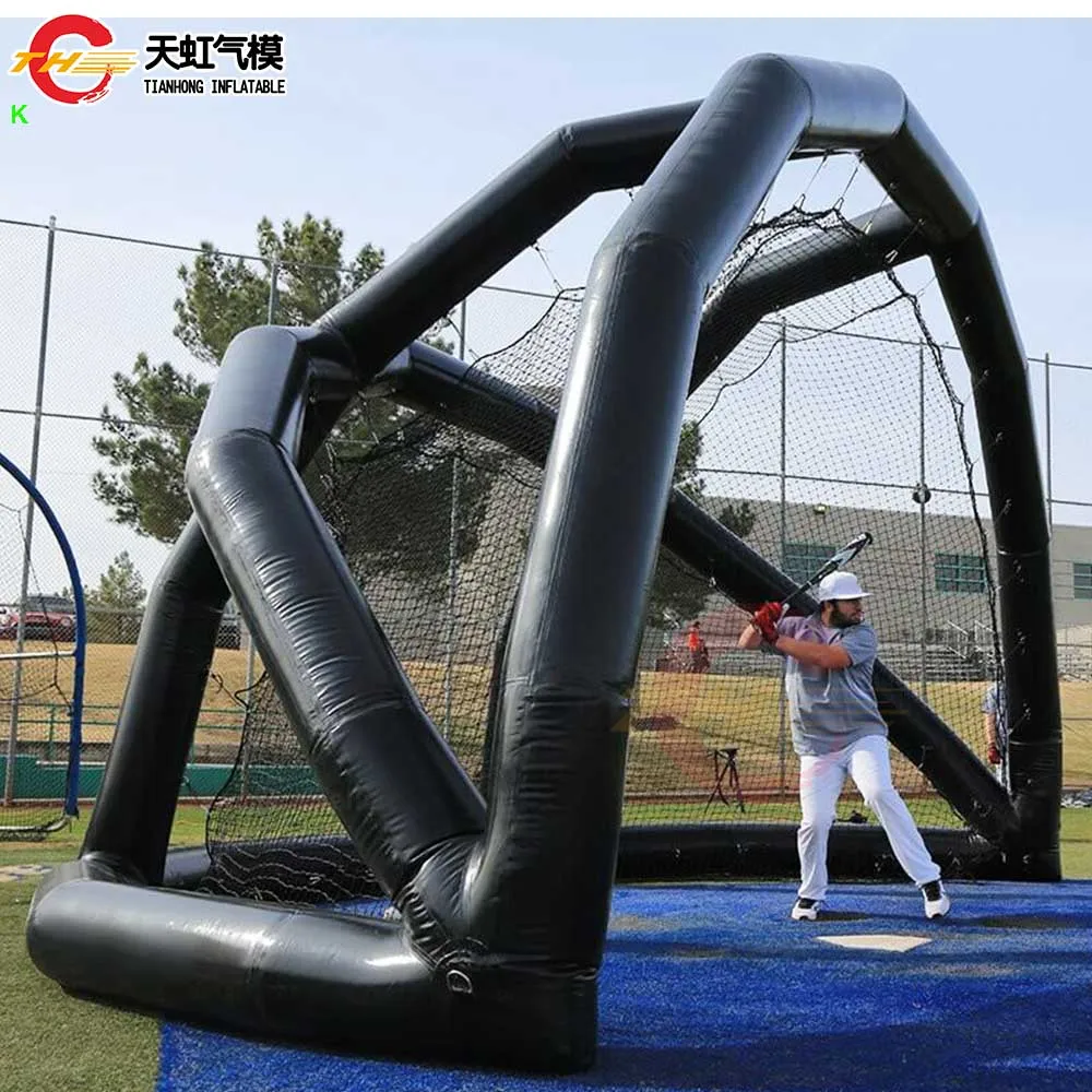 

Commercial Air Tight Inflatable Baseball Batting Cage Turtle Backstop Shoot Down Inflatable Sport Game Factory