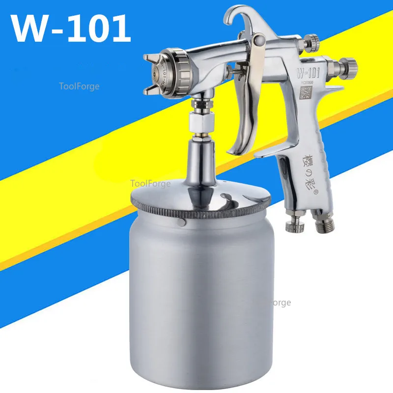 W-101 Paint Gun Pneumatic High Atomizing Paint W101 Spraying Tools Furniture