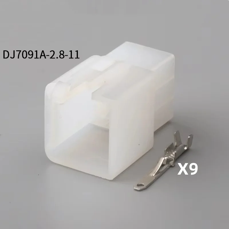 

2.8mm 2/3/4/6/9 pin Automotive 2.8 Electrical wire Connector Male Female cable terminal plug Kits Motorcycle ebike car