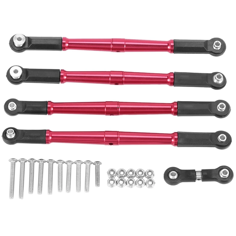 Aluminum S2 Steel Tie Rods Set For ARRMA 1/8 KRATON 6S Rc Car