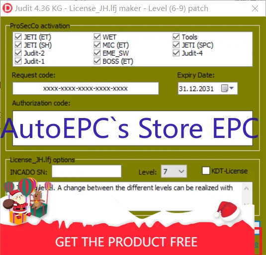 

AutoEPC Jungheinrich (JETI) Judit-4 лицензия SH ET 3 IN ONE 4.36 Keygen разблокирована