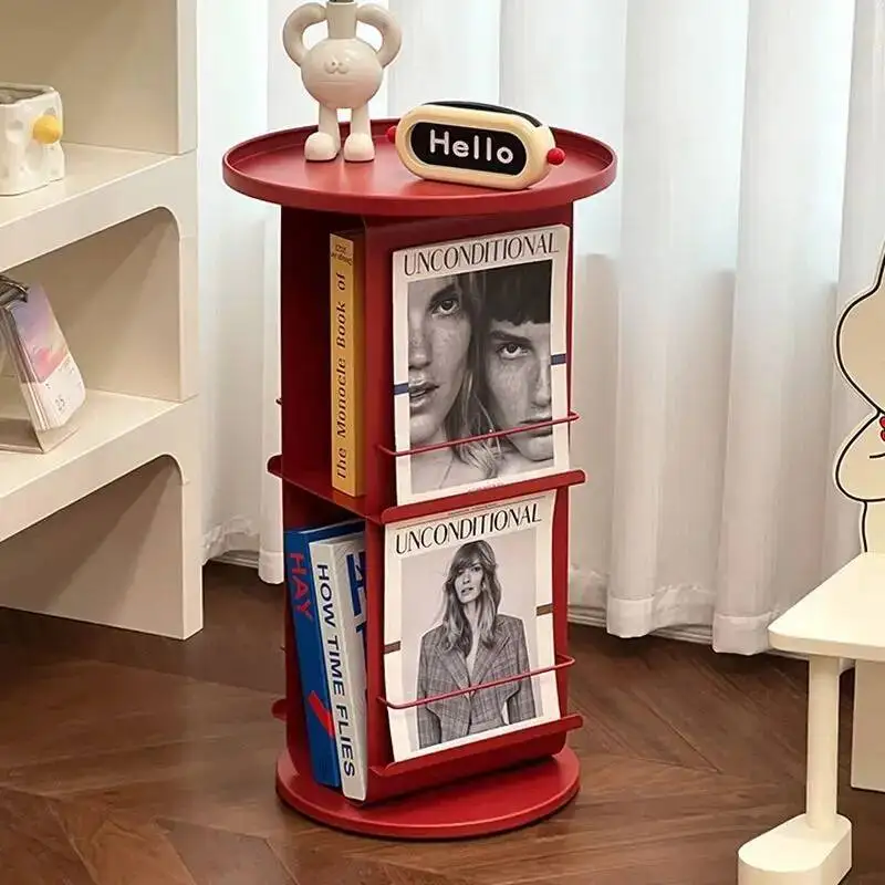 storage coffee table small rack Nordic next to the sofa book newspaper magazine rack living room storage bedroom bedside table