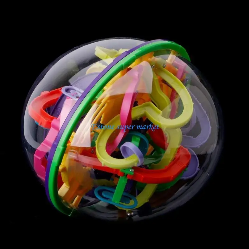 090B 299 Barrières 3D Intellect Ball Balance Doolhof Spel Puzzel Toy Kid Gift