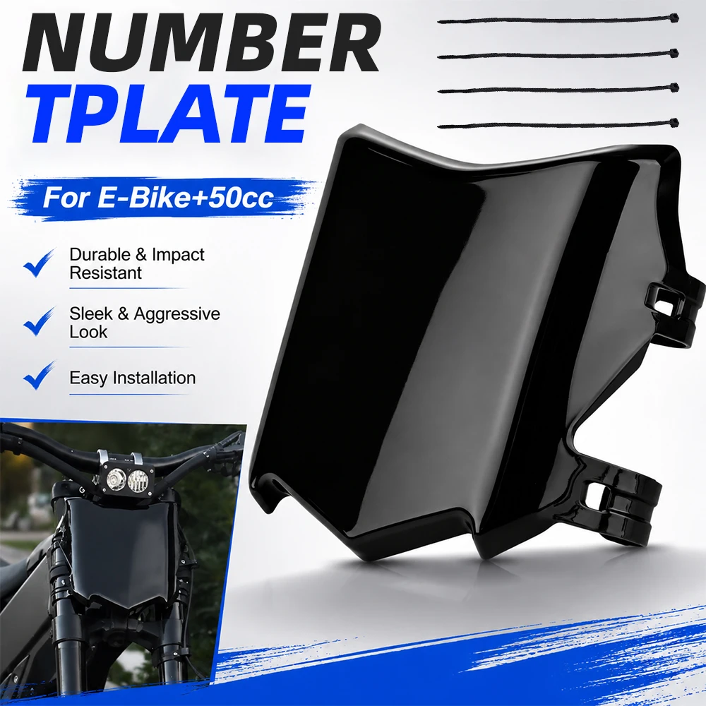 AliExpress JFGRACING Motorcycle Accessories Number Plate For Surron LBX IN10 Tuttio Soleil 01 Talaria MX3 MX4 MX5 ETM RTR Stark Varg Q20 Dirt E-Bike