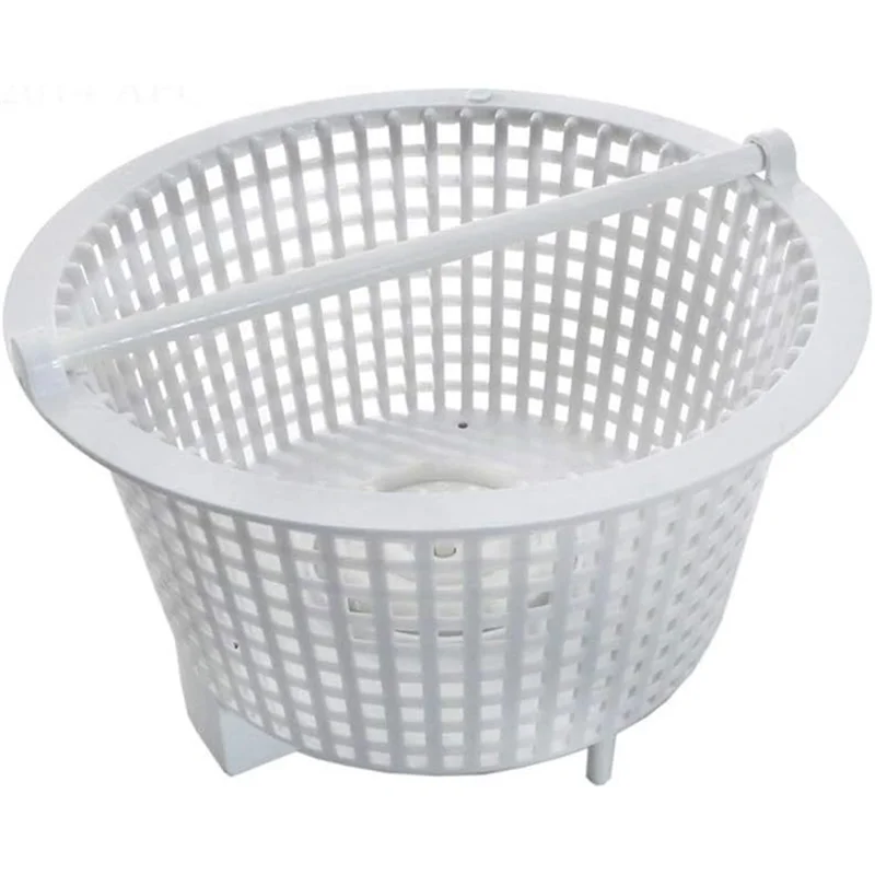 

B84B-B-43 Swimming Pool Skimmer Basket For Pentair 513036, 51-3036 Swimming Pool Basket White