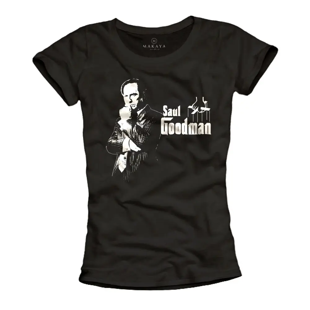 

COOL BETTER CALL WOMENS T SHIRT WITH SAUL GOODMAN - TOP SERIES GIRL TEE