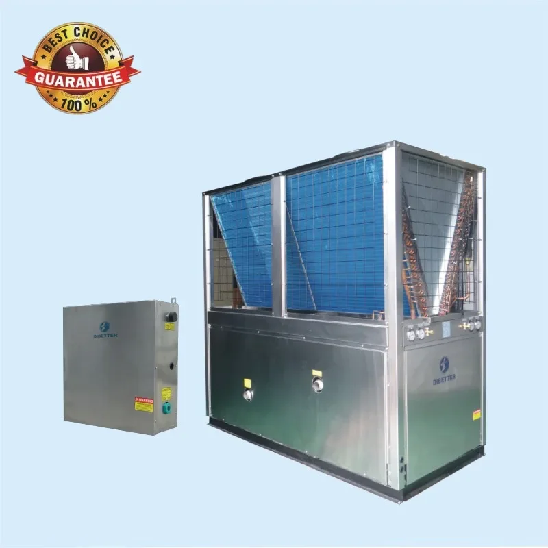 70kw Commercial Air Source EVI Low Temp Heating Heat Pump Water Heaters Air To Water Heat Pumps