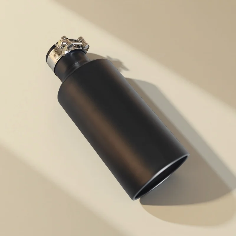 

Украшение хвостовой горловины выхлопной трубы, автомобильный интерфейс общего назначения 6,0 см, матовая нержавеющая сталь большого диаметра