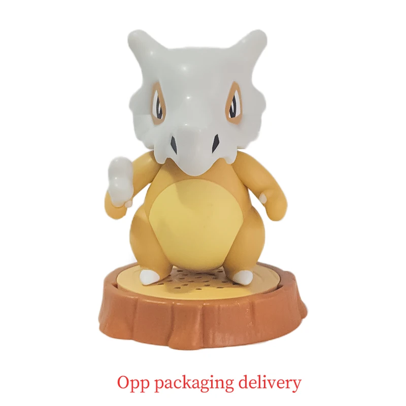 Echte 9-11cm Pokémon Figuur Pikachu Gengar Cubone Tinkatink Pocket Monster Collectible Actiefiguur Speelgoed Auto Ornament Pop