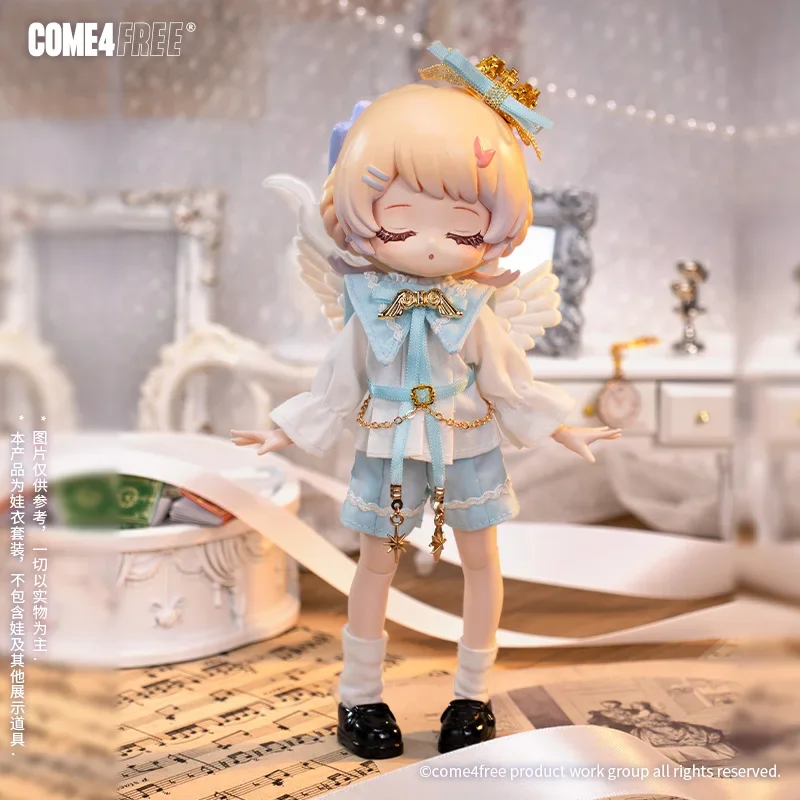 COME4FREE Fairy Tale Town Series Heavenly Kingdom Choir BJD Doll clothes OB11 Doll skirt dress Figure Ornament