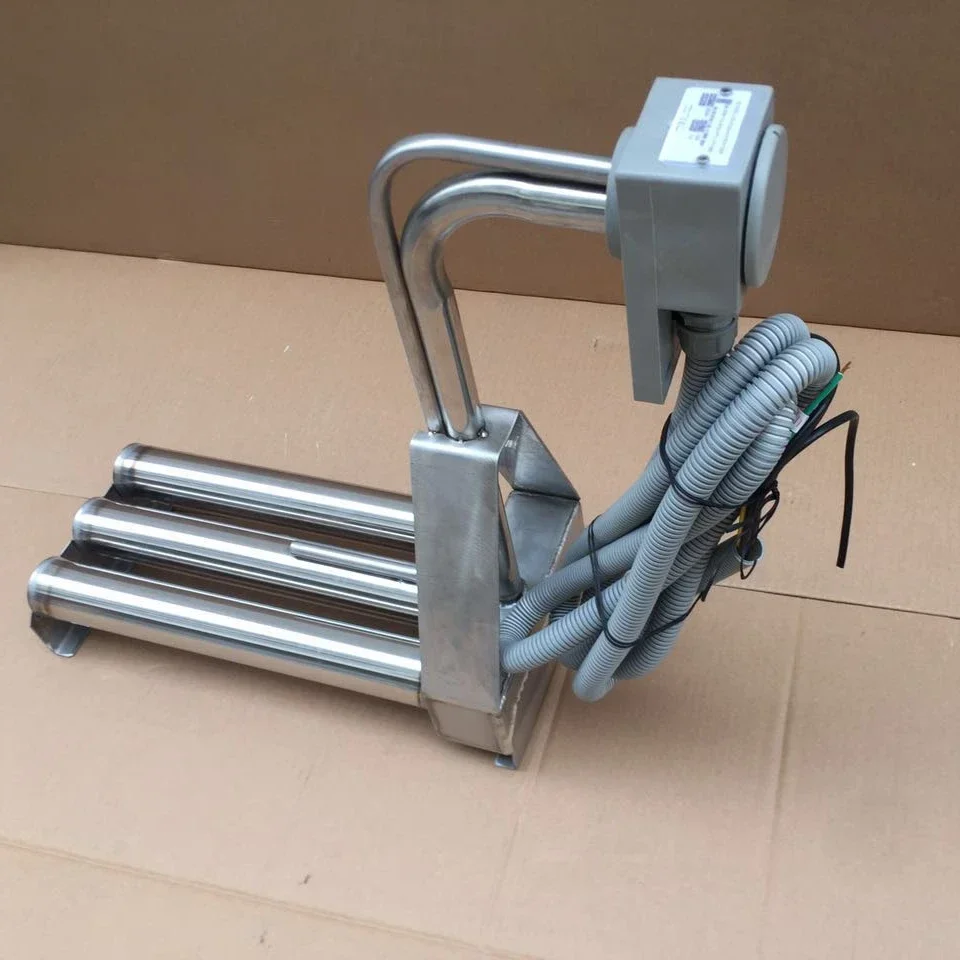 

Industrial plug in electric mini metal heater L shape immersion water tube heater