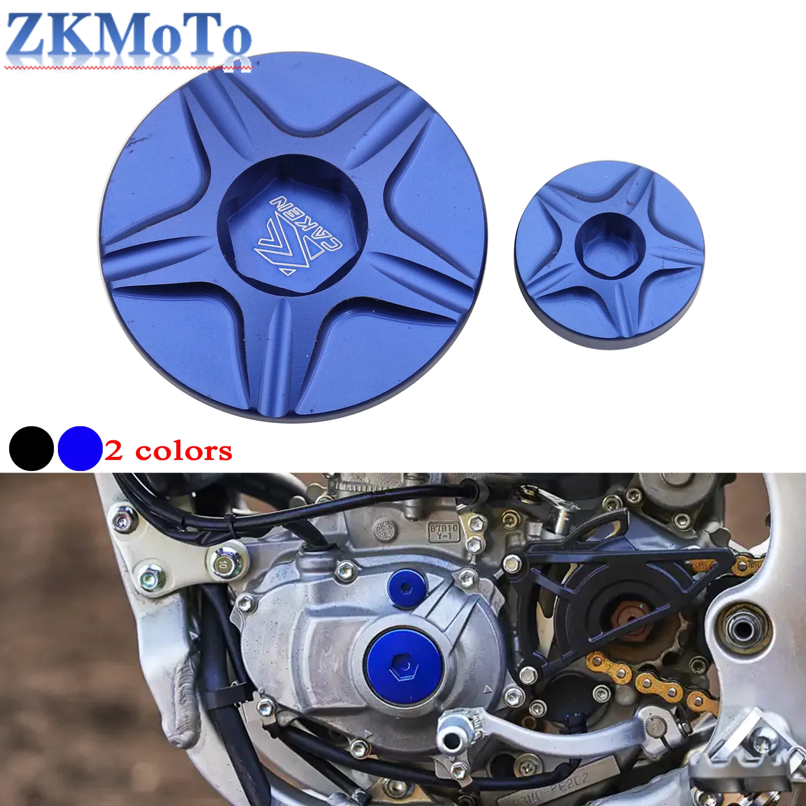 

Motorcycle CNC Engine Timing Cover Screw For YZ250F YZ450F YZ250FX YZ450FX WR250F WR450F YZ WR 250 450 2014 2015 2016 2017-2021