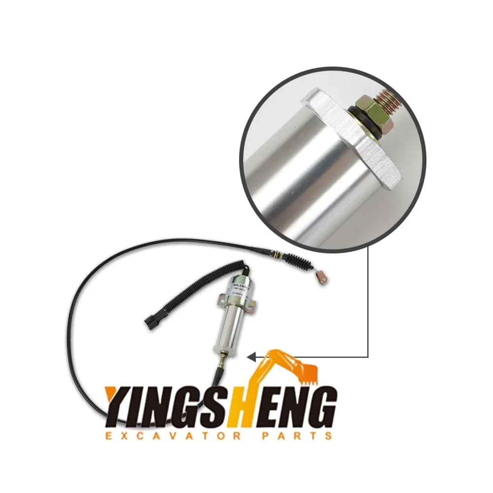 

Современный электромагнитный клапан пламени R210 220 225-5-7, запорный клапан масла 11E1-60100-24 экскаватор пламени