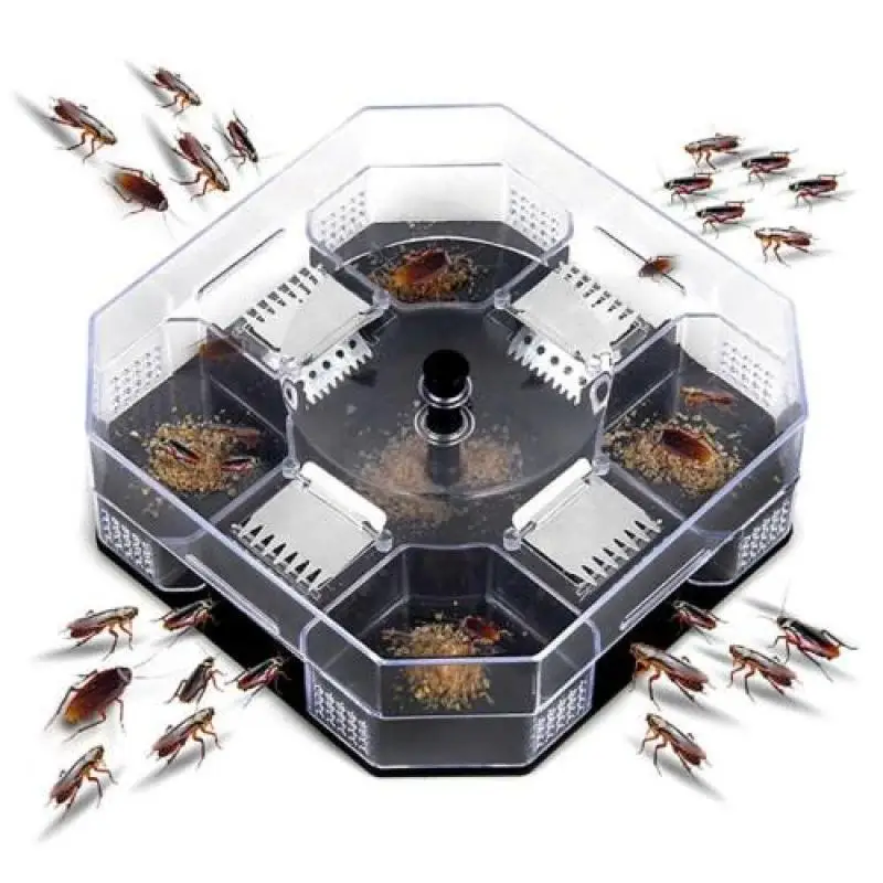 Cockroach Trap Box Reusable Eco-Friendly Roach Catcher Trap For Indoor Kitchen