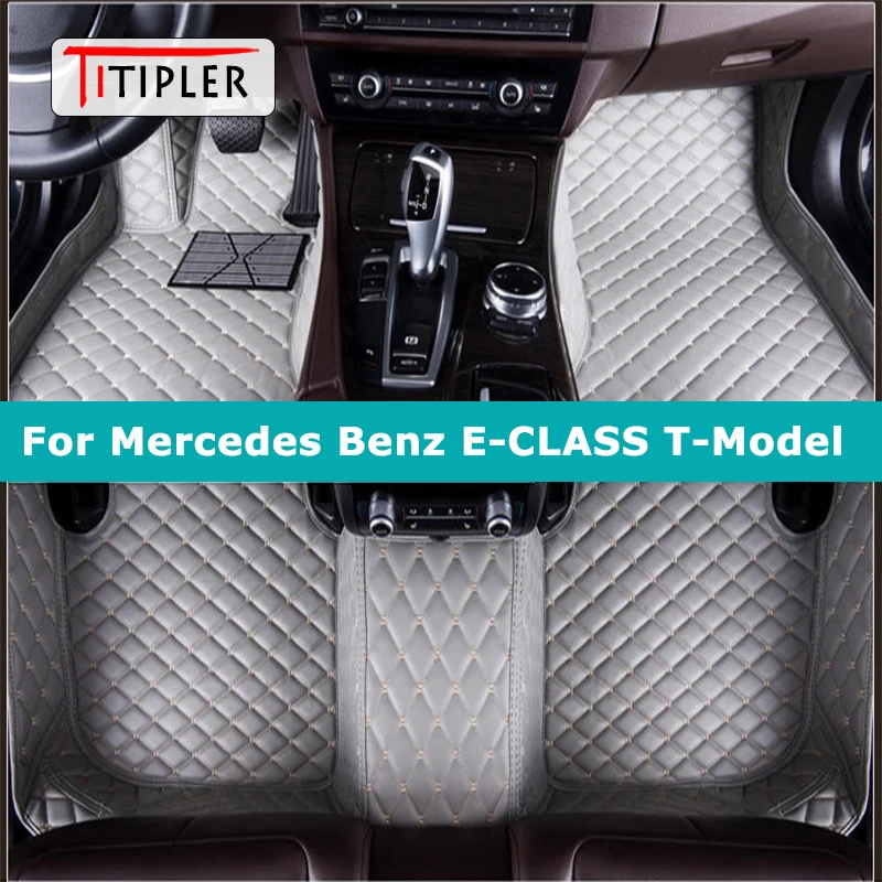 

TITIPLER Custom Car Floor Mats For Mercedes Benz E-CLASS T-Model S211 S212 S213 Estate E320-E500 Coche Accessorie Auto Carpets