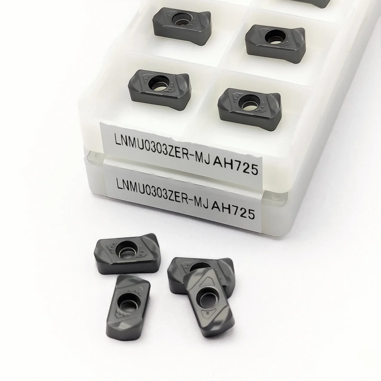 10PCS LNMU03 LNMU0303 LNMU0303ZER-MJ-AH725 LNMU0303ZER-MJ-AH30 Original Product Tungaloy LNMU Fast Forward Feed Milling Inserts