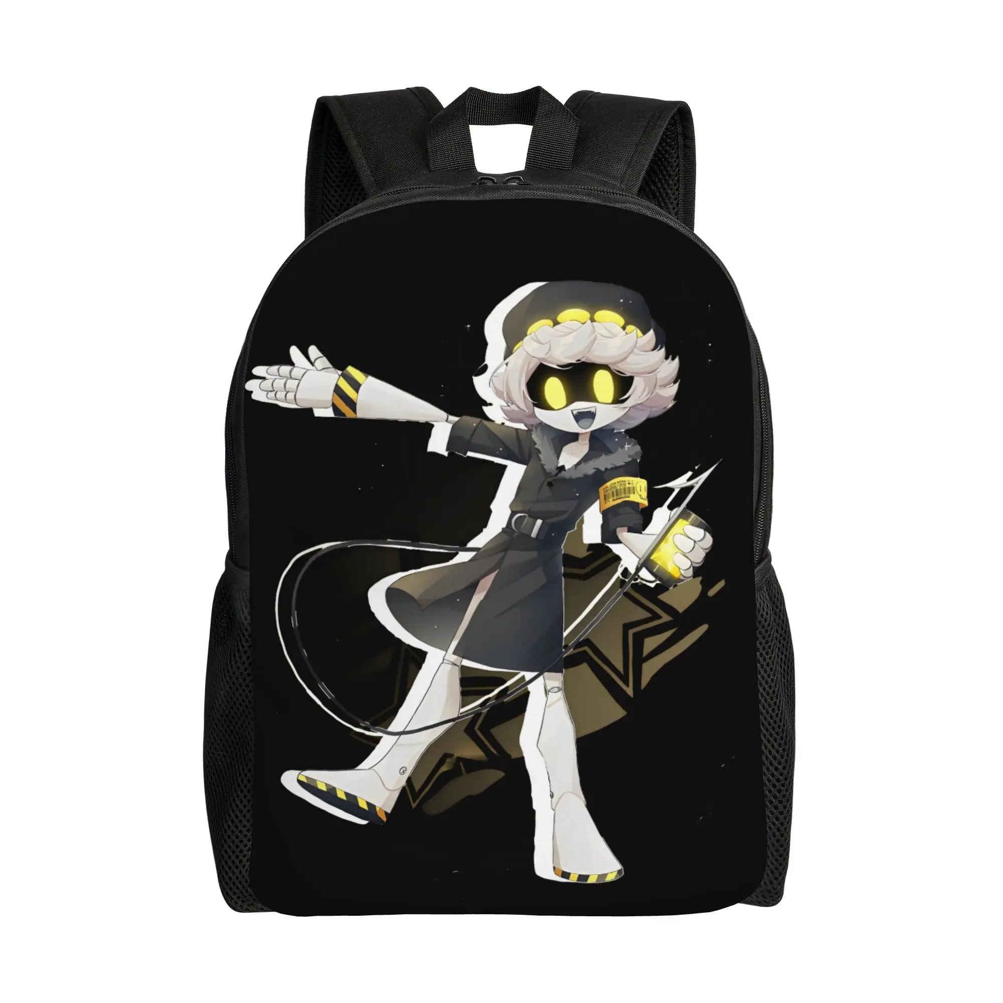 

Рюкзак Murder Drones Serial Designation N для мужчин и женщин, студенческий, деловой, повседневный, с дизайном аниме-дрона-убийцы, для ноутбука, прочный, на плечо