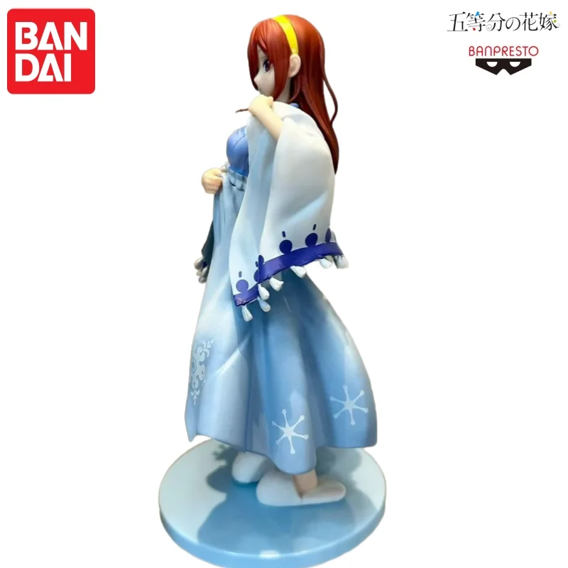 بانداي متوفر في المخزون الأصلي بانبريستو ناكانو ميكو نموذج دمية العلامة التجارية الجديدة محاصر عمل الشكل الرسوم المتحركة الأجهزة الطرفية شخصيات أنيمي