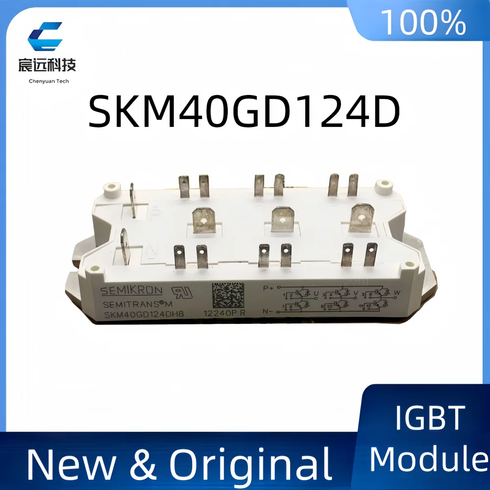 

SKM40GD124D New Original semikron diode thyristor IGBT Power Module SKM 40GD124D SKM40GD124D