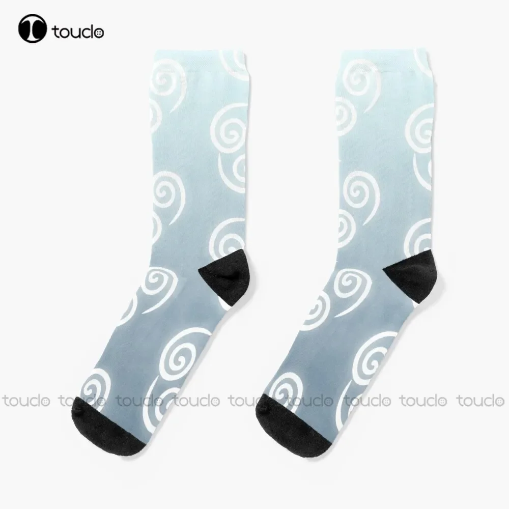 

Avatar Air Bending Element Symbol Socks pink socks Personalized Custom Unisex Adult Teen youth Socks Christmas gift funny sock