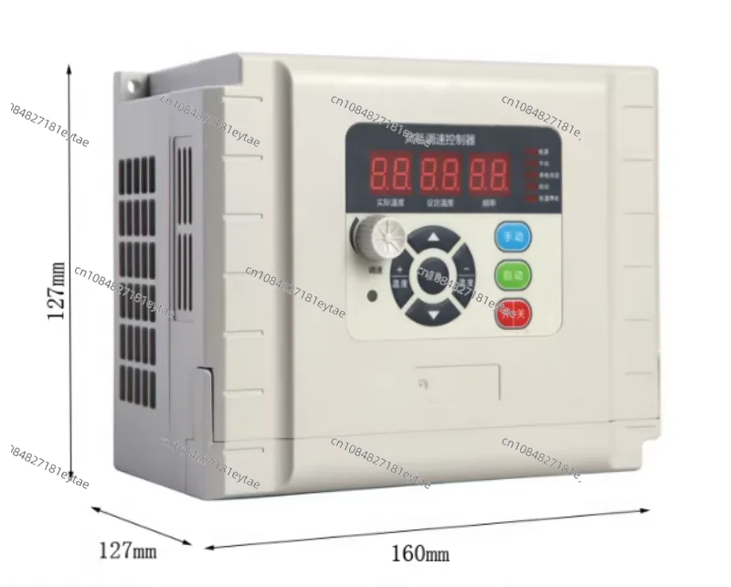 Three-Phase 1.5KW 380V Negative Pressure Fan Controller - Automatic Temperature-Controlled Speed Regulator for Greenhouse