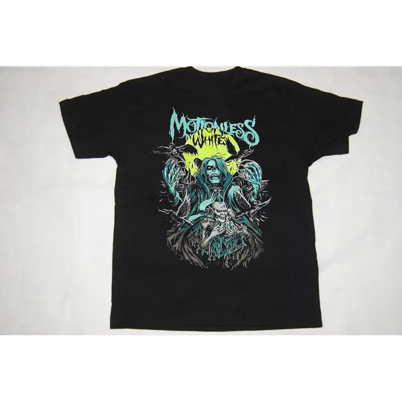 

New Popular Motionless In White Black T Shirt Cotton Full Size Rm478