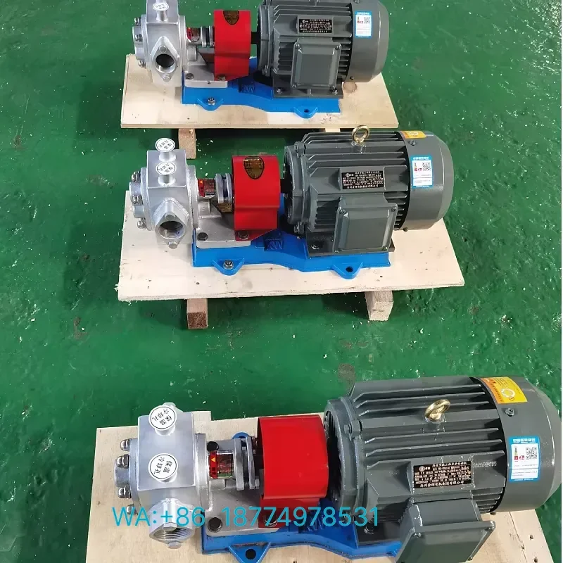 for RCB 1 Inch to 2 Inch Caliber Stainless Steel Insulated Gear Pump Jacket for Paraffin Resin Liquid Transfer