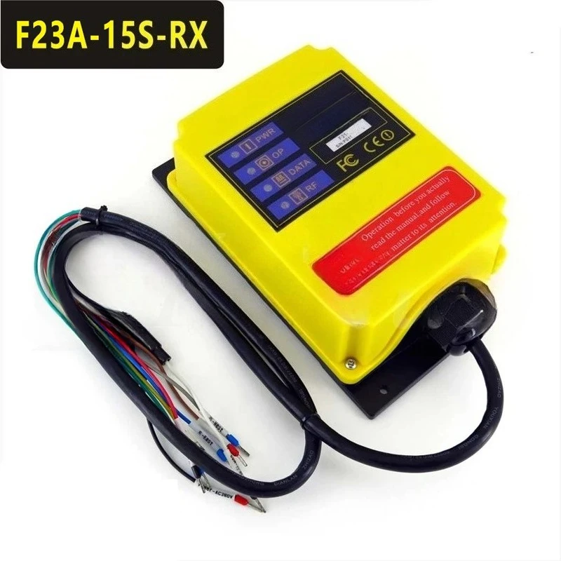 

F23A-15S Industrial Wireless Remote Control | PLC Type 100M IP65 Pipeline Remote Controller Customizable