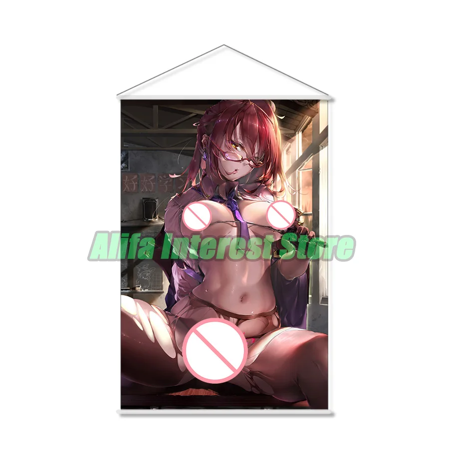 Murata Himeko Honkai: Star Rail Anime Wall Scroll Hanging Poster Home Decor Painting