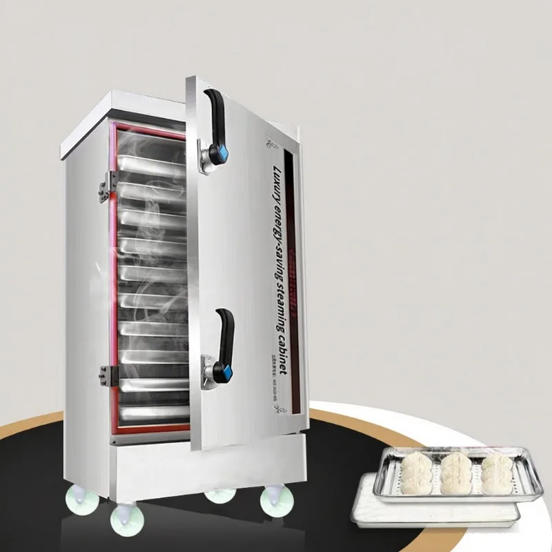 Commercial Kitchen Equipment Gas Food Steamers Industrial Rice Steam Cooker Steamer Machine Cooking Rice Rolls Stainless Steel view 4