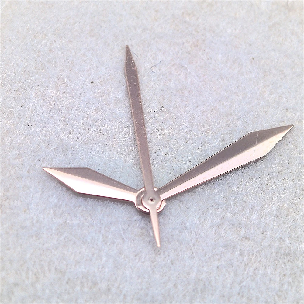 New Diamond-shaped Watch Hands Gold Rose Silver No Luminous Modified Watch Accessories Pointer for NH35 NH36 4R 7S Movement