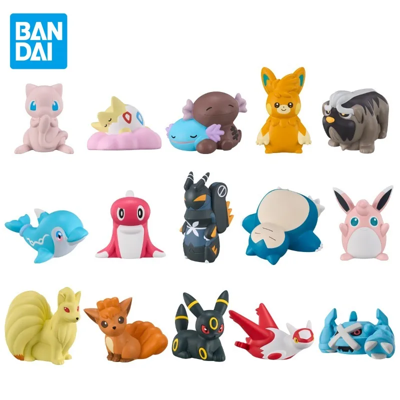 

Bandai оригинальная аниме-фигурка Gashapon POKEMON, кукла на палец Togepi Mabosstiff, экшн-фигурки, игрушки для мальчиков и девочек, подарки на день рождения