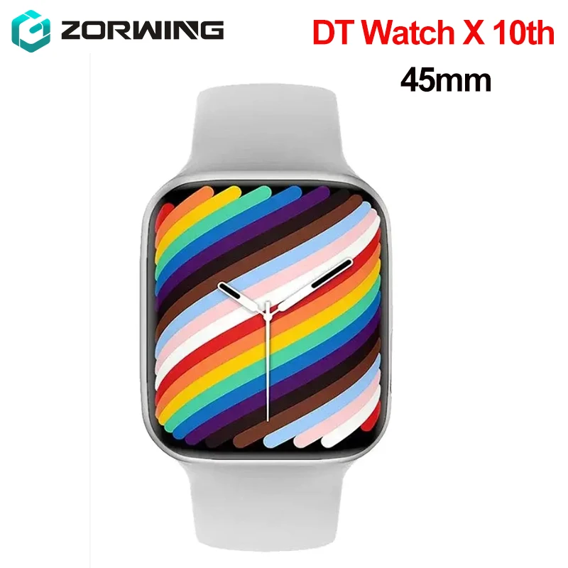 DT Watch X 10th Smart Watch AMOLED USB Disk 4GB ROM Photo Album Wireless Charging Local Music Men Smartwatch Bluetooth Call 2024