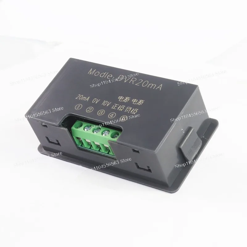 Digital Display Meter, 0-10V Voltage & 4-20mA/0-20mA Analog Input Panel Meter, Signal Indicator For Industrial Use