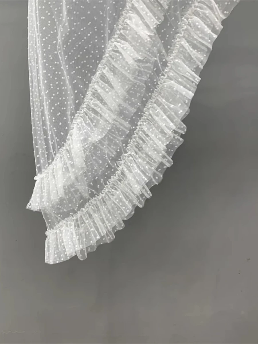 GALCAUR Solid Spliced Mesh Hot Girl Skirt Female High Waist Slimming Irregular Streetwear Women's Skirts Autumn Fashion Style: Spódnica GALCAUR z siateczki, łączona, w stylu hot girl, damska, z wysokim stanem, wyszczuplająca, asymetryczna, streetwearowa, spódnice damskie, jesienna moda.