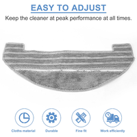 A35R 3Pcs Mop Cloth For Proscenic M8 PRO/ Ultenic T10 Robot Vacuum Cleaner Household Cleaning Tools Accessories Replacement