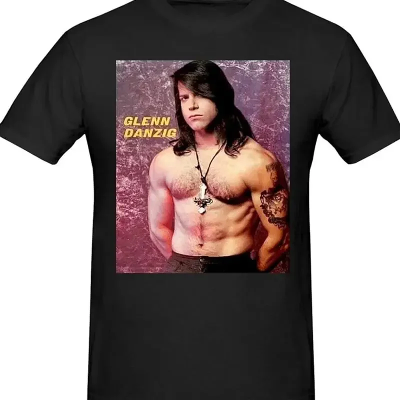 Danzig band Glenn black T shirt short sleeve All sizes S 5Xl 2T20