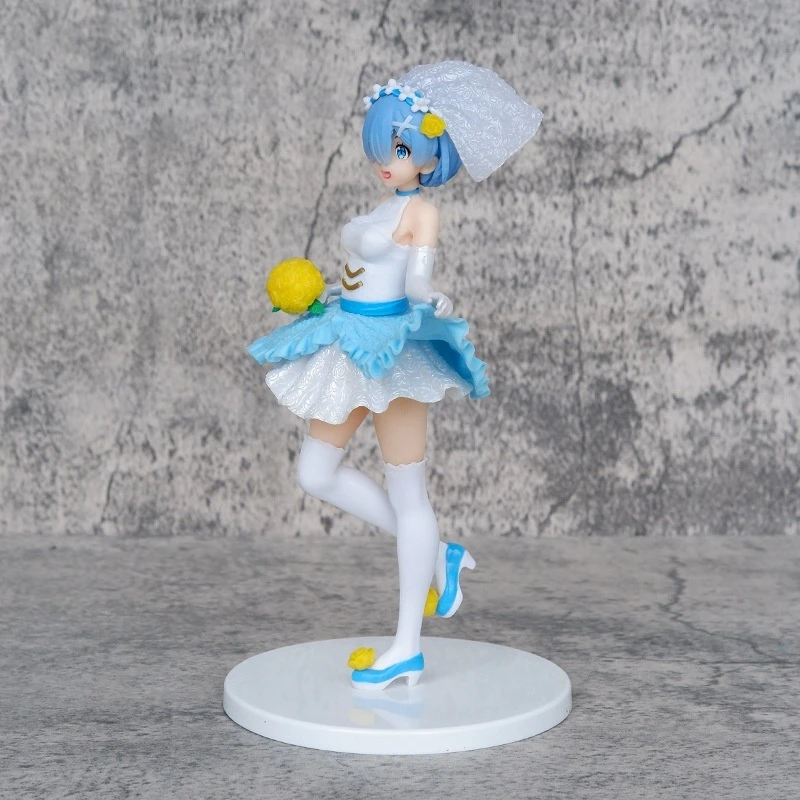 

Re:Zero Starting Life In Another World Hanfu Sakura Wedding Dress Rem Figure Case Car Ornament Model Action Figure Toys Gifts