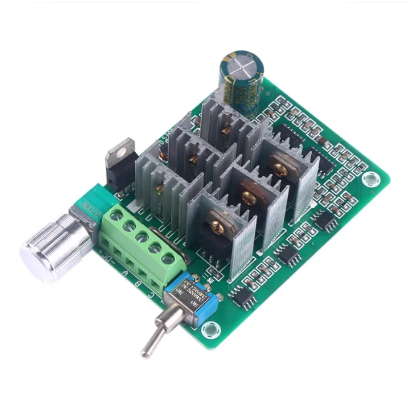 BLDC three-phase DC brushless motor control board driver forward and reverse non-inductive governor DC5-36V/15A