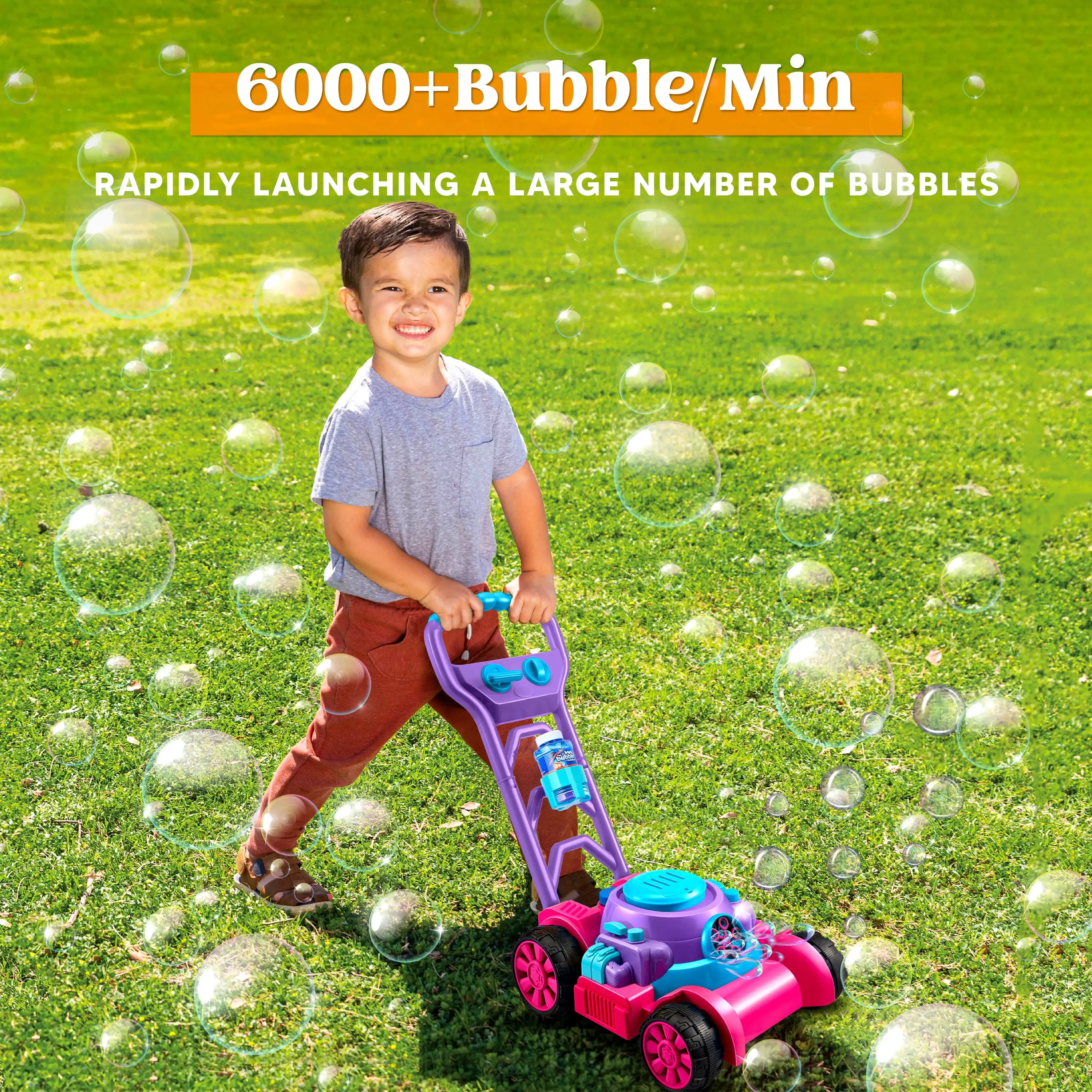 Máquina de Burbujas JOYFY, Cor - Kids Outdoor Lawn Mower reseña y precio