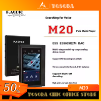 F. AUDIO M20 Headphone USB ES9039Q2M Headphone Amplifier Portable Music Player 3.5+4.4m Amplifier Audio Decoder Dongle Customize
