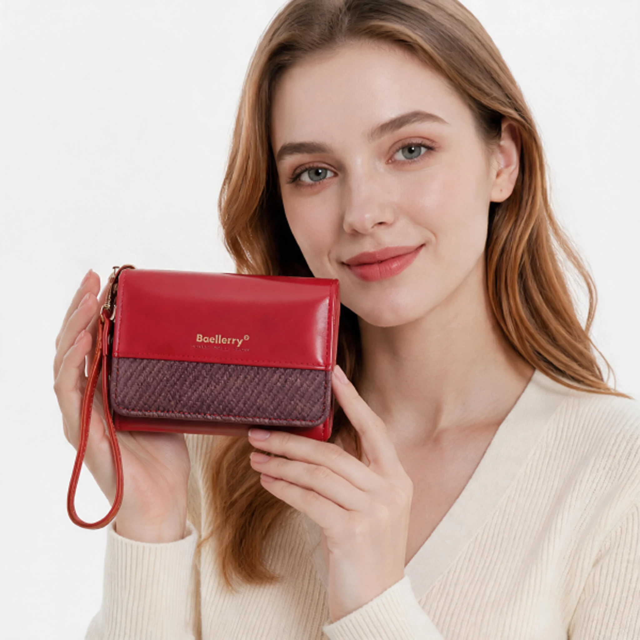 1Pcs Retro Pu Woven Patchwork Women's Short Wallet, Suitable for Parties, Shopping, Travel, Etc., Birthday Gift, Valentine's Day Gift