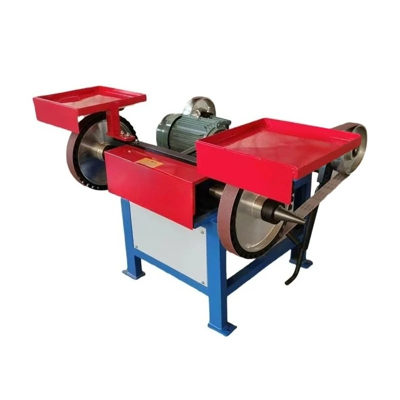 Grinding belt machine polishing industrial grade weld grinding machine double head special wire drawing machine desktop