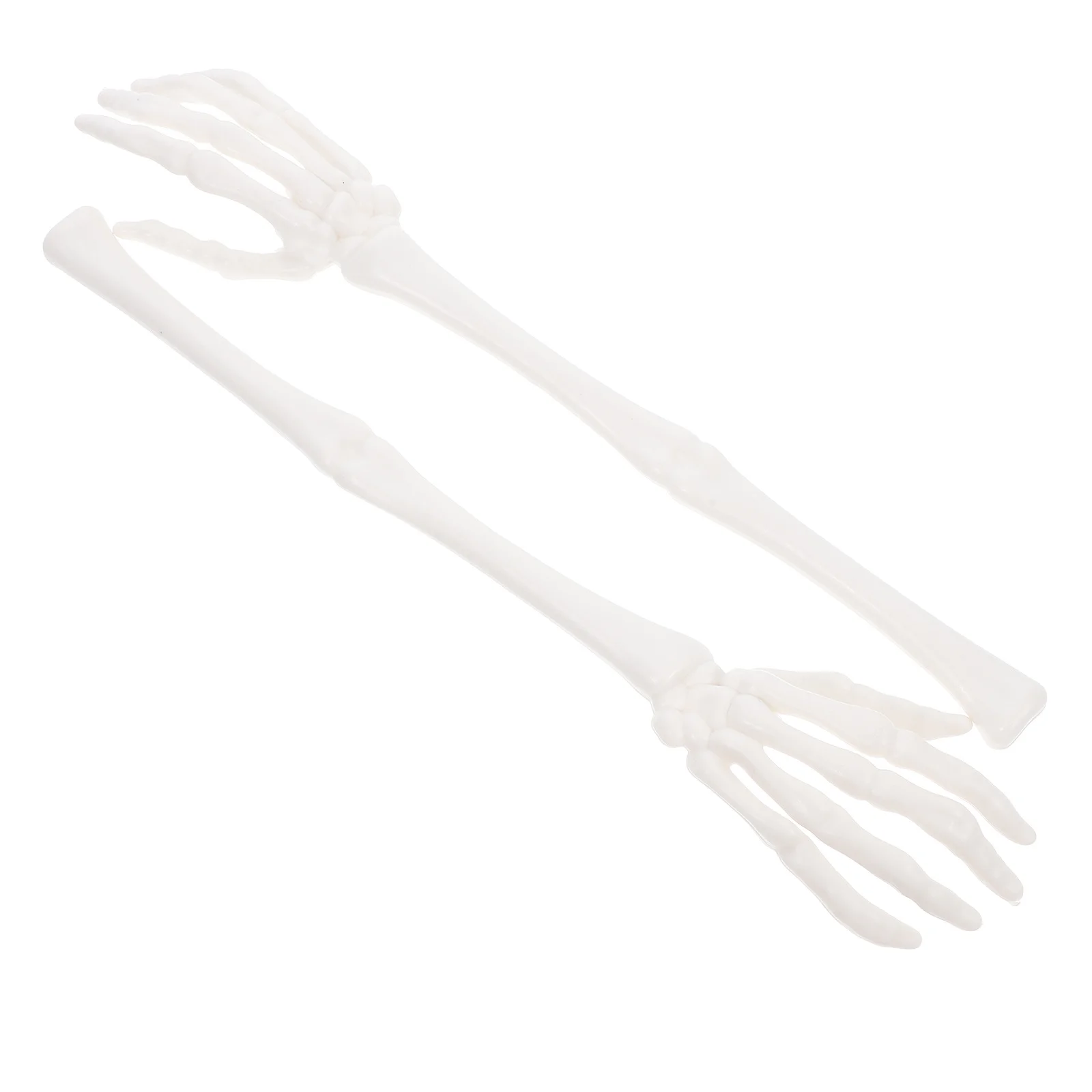 

Salad Tongs Hand Halloween Decor Prop Realistic Human Hand For Party Haunted Decoration