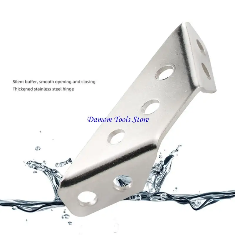 57BE 100Pcs Stainless Steel Furniture Corner Connector Heavy Duty Corner Brackets