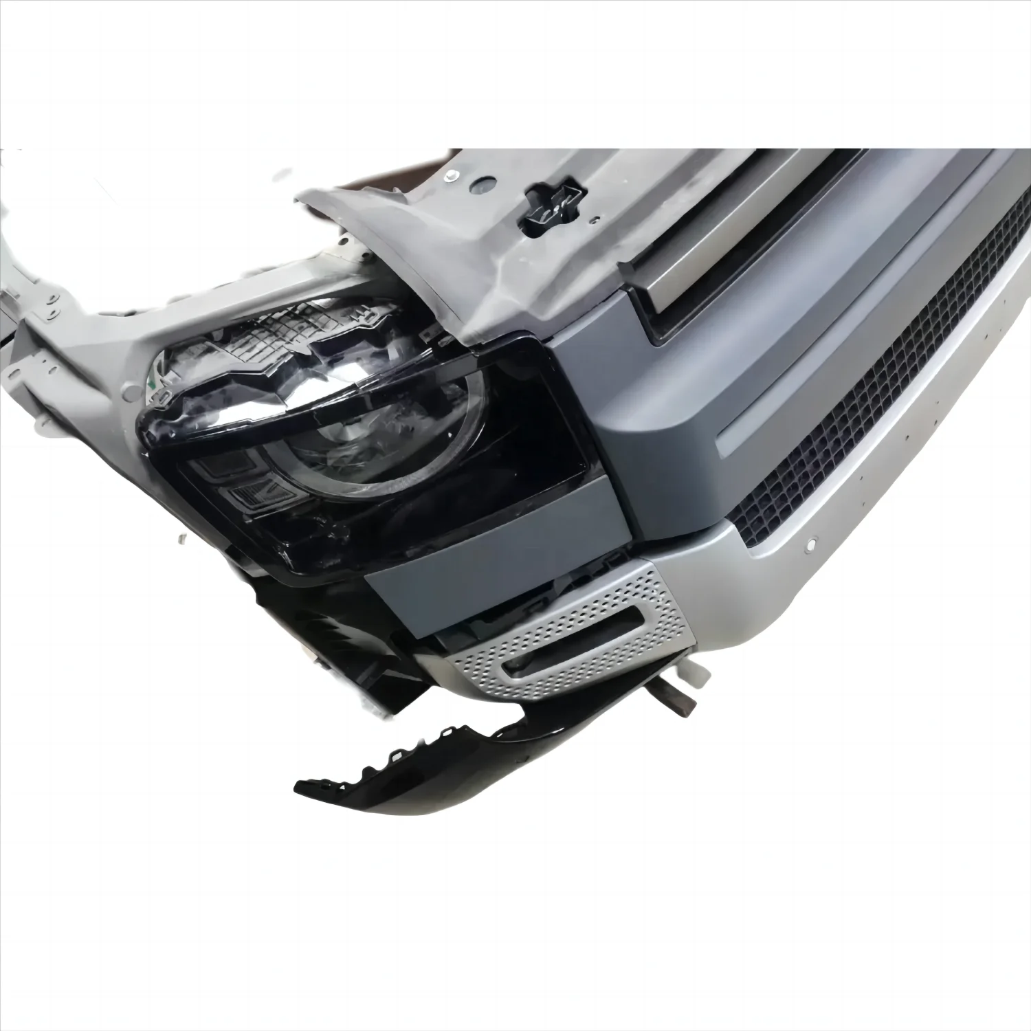 Suitable for Land Rover Defender 3.0 Front End Combined Bumper Grille Headlight Radiator Fan