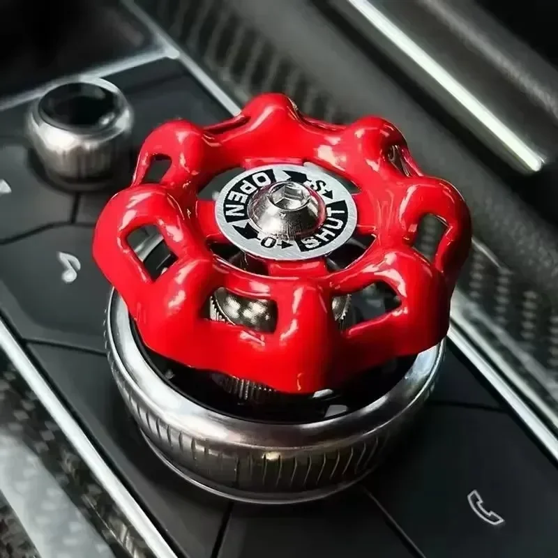 

BLALION Fun Car Center Control 3D украшение клапана авто интерьер крышка ручки переключения кондиционера кнопка переключения клапана наклейка
