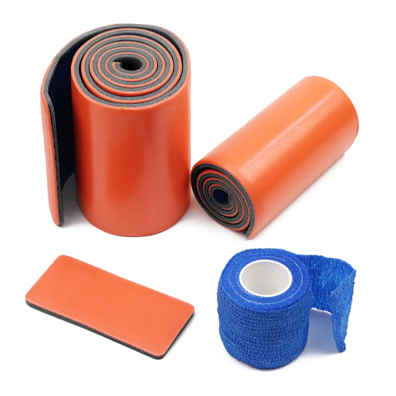 

4PCS/Set Medical Survival Splint Bandage Roll Pet Splint Arm Leg Wrist Fracture Rescue Protection for Emergency First Aid