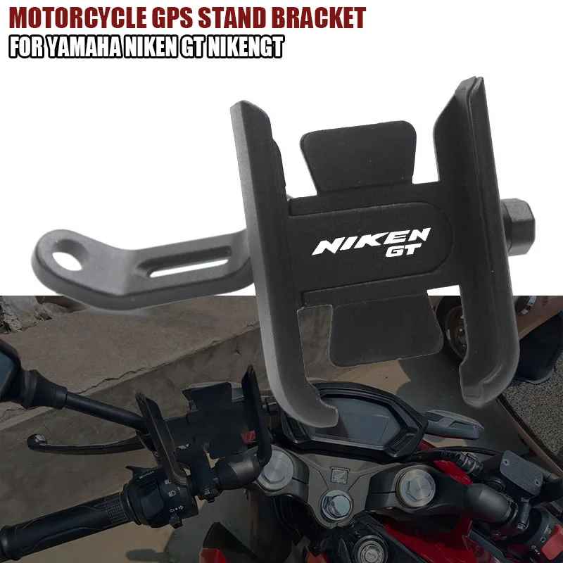 Für Niken GT NIKENGT 2019 2020 Motorrad CNC Aluminium Legierung Griff Bar Rückspiegel Handy Halterung GPS Ständer Halter